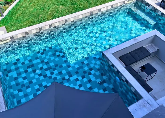 Niamaris, Deluxe, Sea View, Bbq, Private Pool, 80m To The *