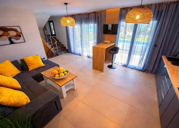 Niamaris, Deluxe, Sea View, Bbq, Private Pool, 80m To The Pefkochori